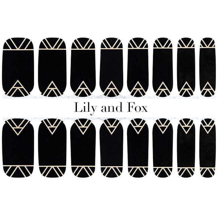 Lily and Fox - Nail Wrap - Midnight Conspiracy - Nail Wrap - Nail Polish at Beyond Polish