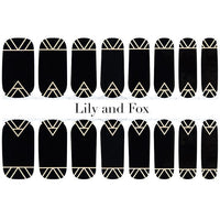 Lily and Fox - Nail Wrap - Midnight Conspiracy - Nail Wrap - Nail Polish at Beyond Polish