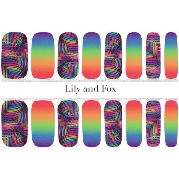 Lily and Fox - Nail Wrap - Neon Tropics - Nail Wrap - Nail Polish at Beyond Polish