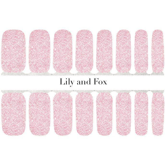 Lily and Fox - Nail Wrap - Pink Champagne - Nail Wrap - Nail Polish at Beyond Polish