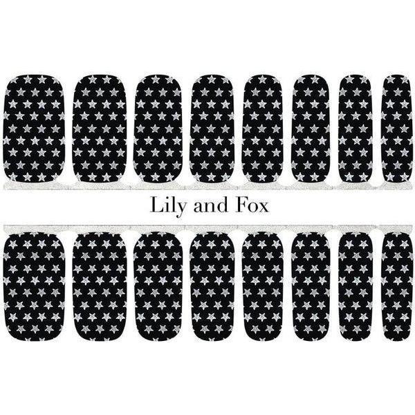 Lily and Fox - Nail Wrap - Stardust (Silver Metallic) - Nail Wrap - Nail Polish at Beyond Polish