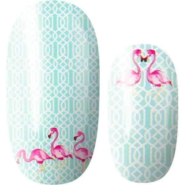 Lily and Fox - Nail Wrap - Tickled Pink Flamingo - Nail Wrap - Nail Polish at Beyond Polish