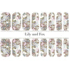 Lily and Fox - Nail Wrap - Tinkerbell's Garden - Nail Wrap - Nail Polish at Beyond Polish