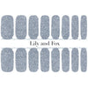 Lily and Fox - Nail Wrap - Titanium - Nail Wrap - Nail Polish at Beyond Polish