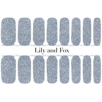 Lily and Fox - Nail Wrap - Titanium - Nail Wrap - Nail Polish at Beyond Polish