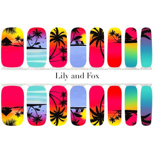 Lily and Fox - Nail Wrap - Walks On The Beach - Nail Wrap - Nail Polish at Beyond Polish