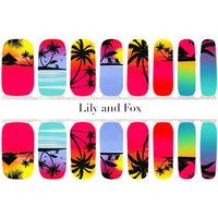 Lily and Fox - Nail Wrap - Walks On The Beach - Nail Wrap - Nail Polish at Beyond Polish
