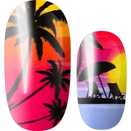 Lily and Fox - Nail Wrap - Walks On The Beach - Nail Wrap - Nail Polish at Beyond Polish