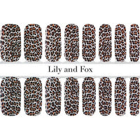 Lily and Fox - Nail Wrap - White Cheetah - Nail Wrap - Nail Polish at Beyond Polish