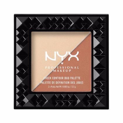 NYX Cheek Contour Duo Palette - Perfect Match - #CHCD03 - Face - Nail Polish at Beyond Polish