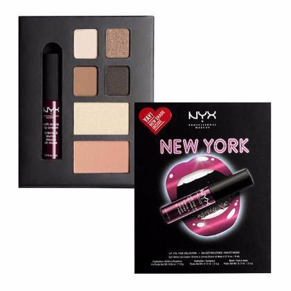 NYX City Set Lip, Eyes, & Face Collection - New York - #CITYSET09 - Lips - Nail Polish at Beyond Polish