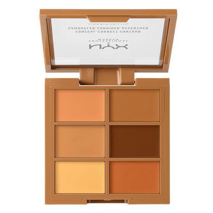 NYX Conceal, Correct, Contour Palette - Deep - #3CP03 - Face - Nail Polish at Beyond Polish