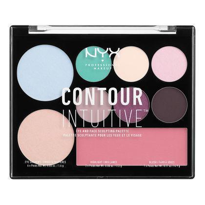 NYX Contour Intuitive Pallete - Amplify - #CIP01 - Face - Nail Polish at Beyond Polish