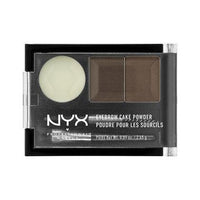 NYX Eyebrow Cake Powder - Dark Brown/ Brown - #ECP02 - Eyes - Nail Polish at Beyond Polish