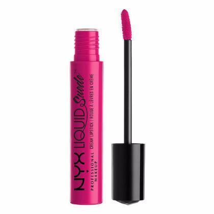NYX Liquid Suede Cream Lipstick - Pink Lust - #LSCL08 - Lips - Nail Polish at Beyond Polish