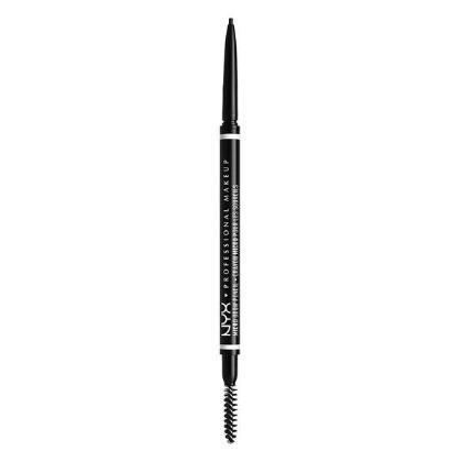 NYX Micro Brow Pencil - Black - #MBP08 - Eyes - Nail Polish at Beyond Polish