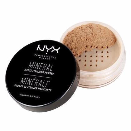 NYX Mineral Finishing Powder - Medium/Dark - #MFP02 - Face - Nail Polish at Beyond Polish