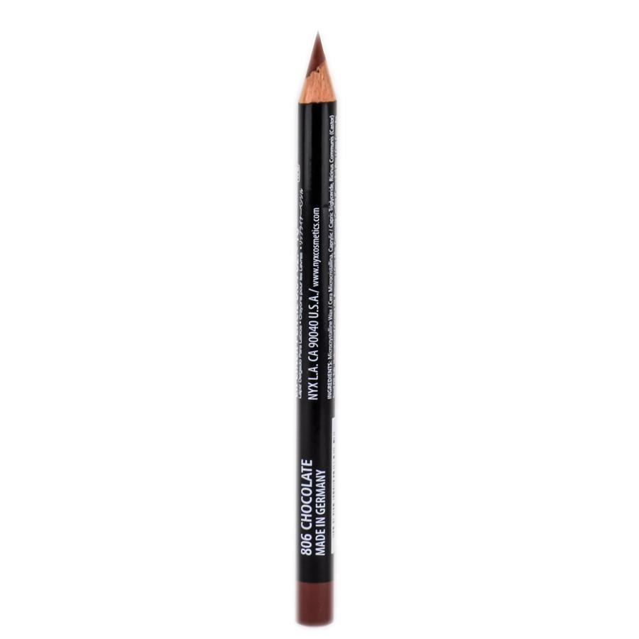 NYX Slim Lip Pencil - Chocolate - #SPL806 - Lips - Nail Polish at Beyond Polish