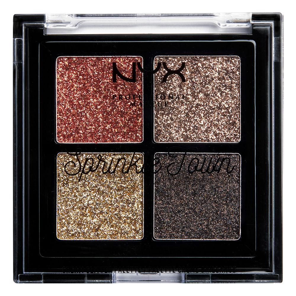 NYX - Sprinkle Town Cream Glitter Palette Chocolate Shake Metallic - #CGLIO02 - Face - Nail Polish at Beyond Polish