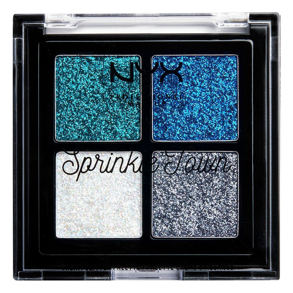NYX - Sprinkle Town Cream Glitter Palette Peppermint Cool - #CGLIO01 - Face - Nail Polish at Beyond Polish
