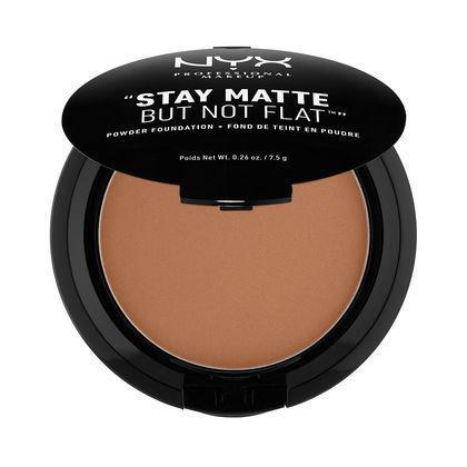 NYX Stay Matte But Not Flat Powder Foundation - Cocoa - SMP19 - Face - Nail Polish at Beyond Polish