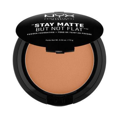 NYX Stay Matte But Not Flat Powder Foundation - Nutmeg - #SMP14 - Face - Nail Polish at Beyond Polish