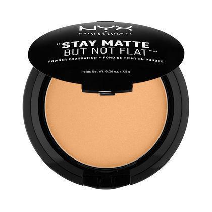 NYX Stay Matte But Not Flat Powder Foundation - Sienna - #SMP11 - Face - Nail Polish at Beyond Polish
