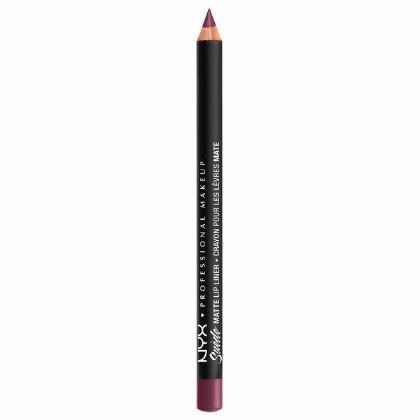 NYX Suede Matte Lip Liner - Prune - #SMLL35 - Lips - Nail Polish at Beyond Polish