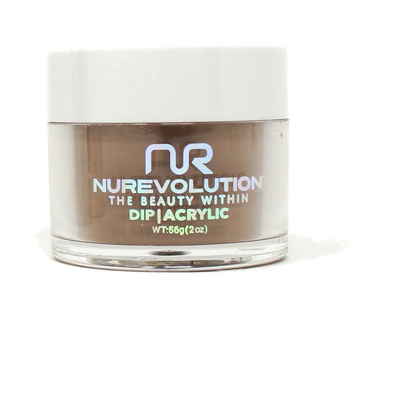 NuRevolution - Dip Powder - Brownie Points 2 oz - #53 - Dipping Powder - Nail Polish at Beyond Polish