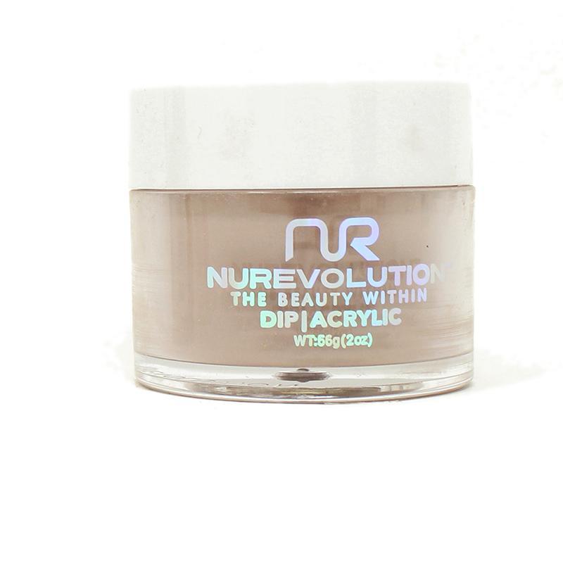 NuRevolution - Dip Powder - Chocolate Chip 2 oz - #52 - Dipping Powder - Nail Polish at Beyond Polish