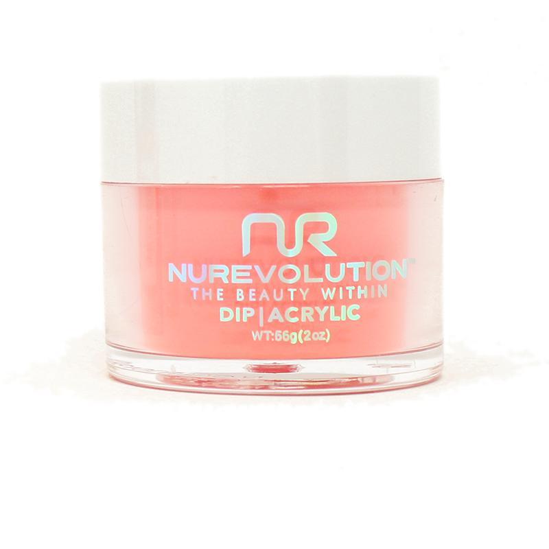NuRevolution - Dip Powder - Flaming Red 2 oz - #74 - Dipping Powder - Nail Polish at Beyond Polish