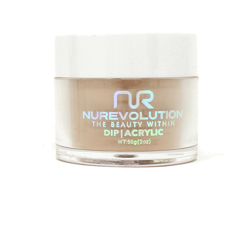 NuRevolution - Dip Powder - Hot Fudge Sundae 2 oz - #51 - Dipping Powder - Nail Polish at Beyond Polish