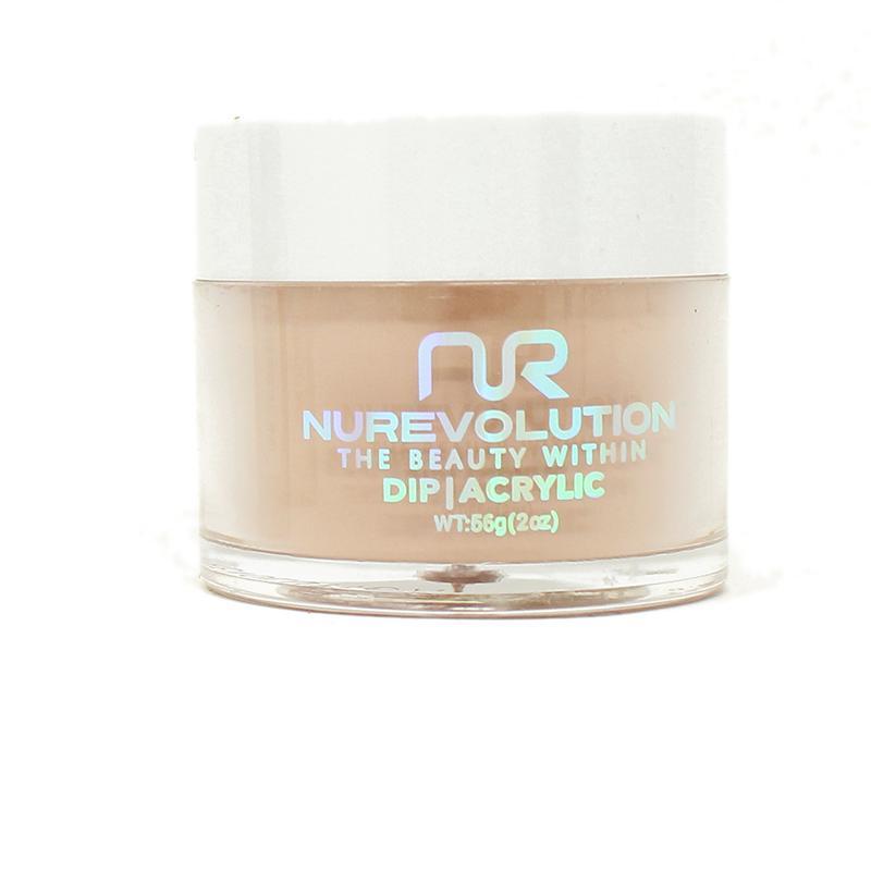 NuRevolution - Dip Powder - Mocha Latte 2 oz - #50 - Dipping Powder - Nail Polish at Beyond Polish