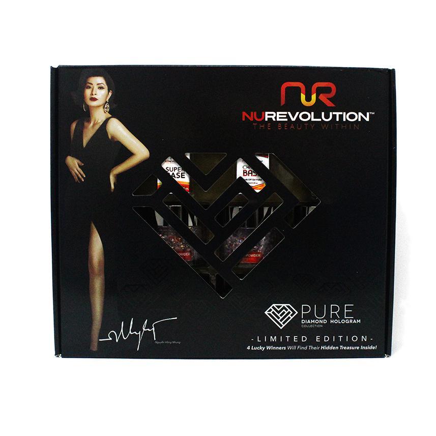 NuRevolution - Dip Powder - Special Edition Diamond Collection Black - Dipping Powder - Nail Polish at Beyond Polish