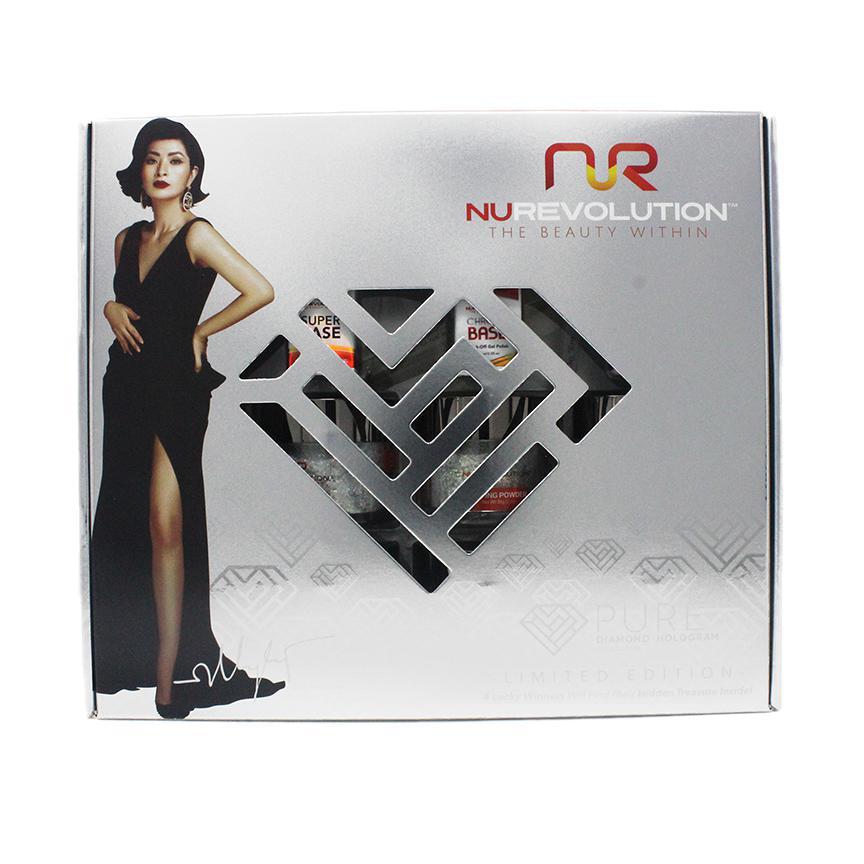 NuRevolution - Dip Powder - Special Edition Diamond Collection Grey - Dipping Powder - Nail Polish at Beyond Polish