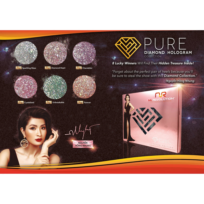 NuRevolution - Dip Powder - Special Edition Diamond Collection Rose Gold - Dipping Powder - Nail Polish at Beyond Polish