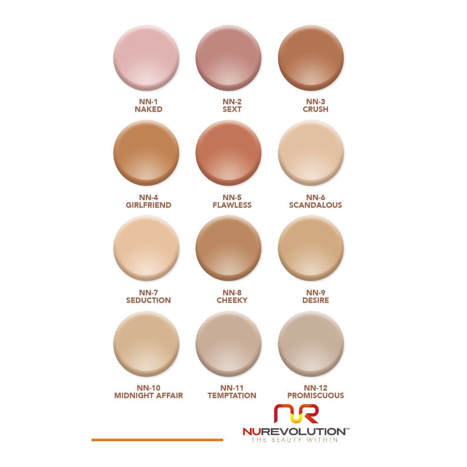 NuRevolution - Dip Powder - Special Edition Nudy Nude Collection - Dipping Powder - Nail Polish at Beyond Polish