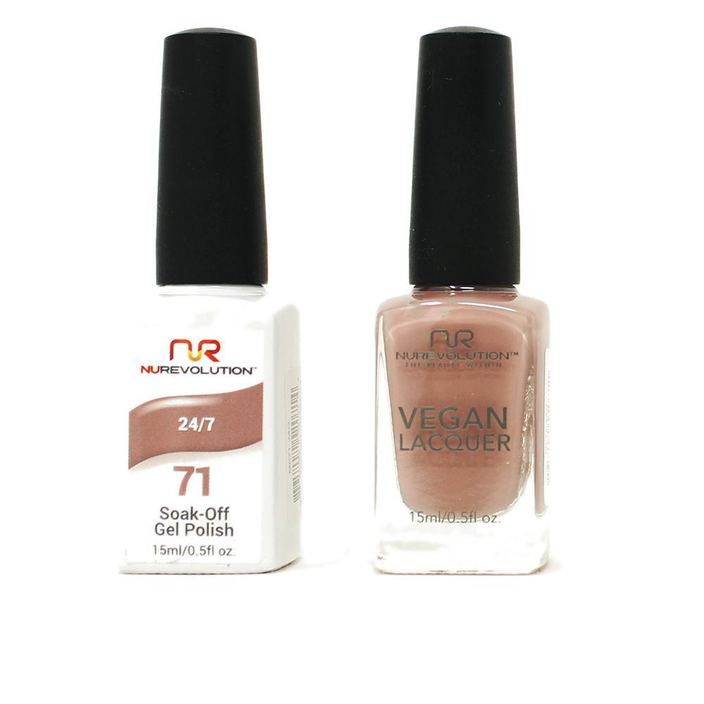 NuRevolution - Gel & Lacquer - 24/7 - #71 - Gel & Lacquer Polish - Nail Polish at Beyond Polish