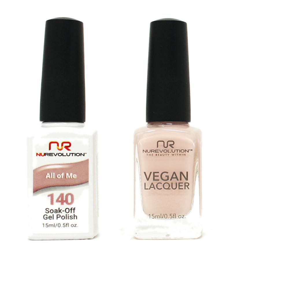 NuRevolution - Gel & Lacquer - All of Me - #140 - Gel & Lacquer Polish - Nail Polish at Beyond Polish