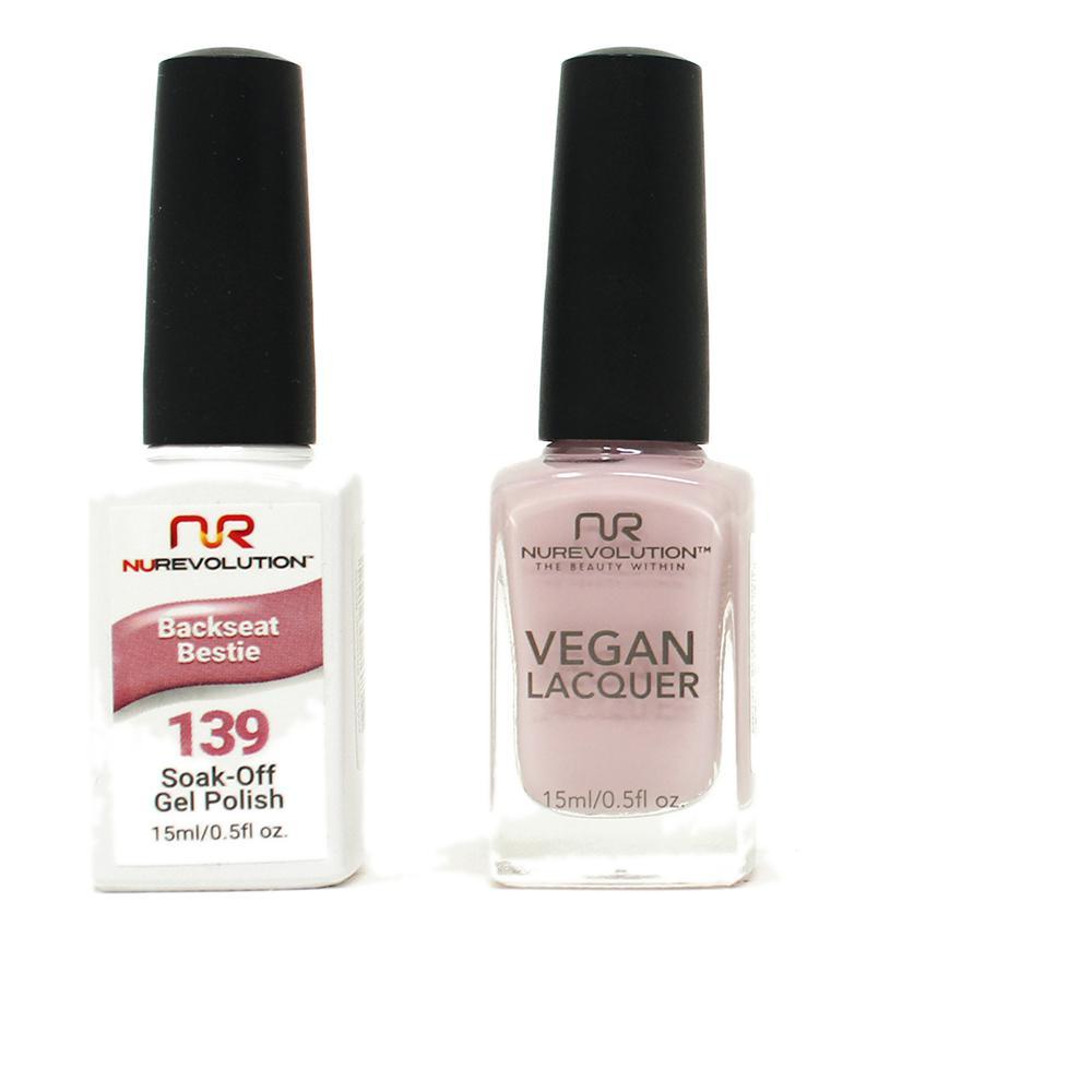 NuRevolution - Gel & Lacquer - Backseat Bestie - #139 - Gel & Lacquer Polish - Nail Polish at Beyond Polish