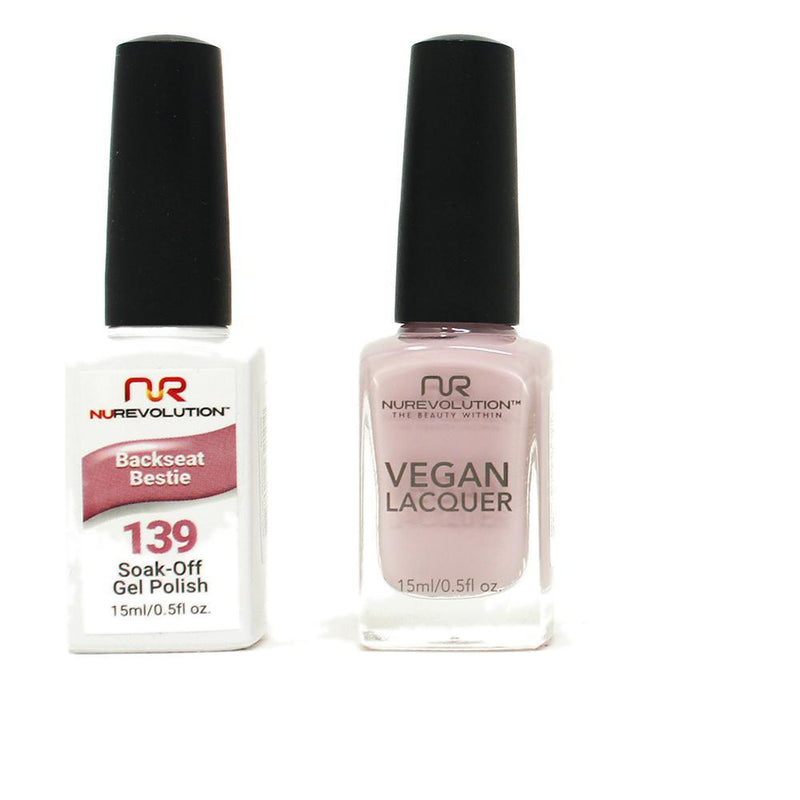 NuRevolution - Gel & Lacquer - Backseat Bestie - #139 - Gel & Lacquer Polish - Nail Polish at Beyond Polish