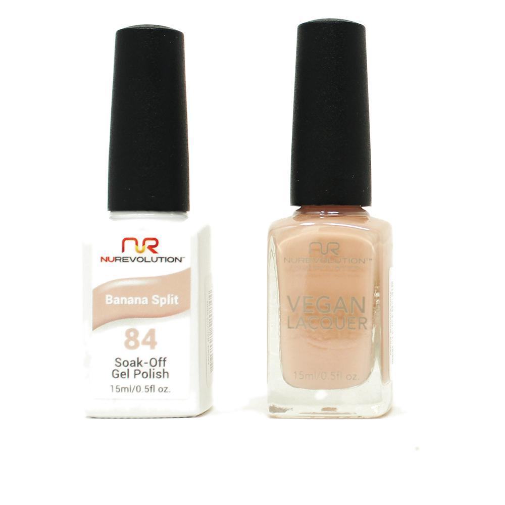NuRevolution - Gel & Lacquer - Banana Split - #84 - Gel & Lacquer Polish - Nail Polish at Beyond Polish