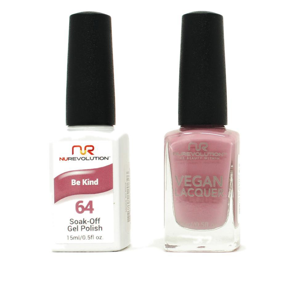 NuRevolution - Gel & Lacquer - Be Kind - #64 - Gel & Lacquer Polish - Nail Polish at Beyond Polish
