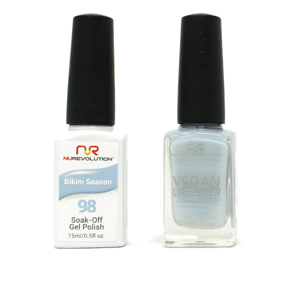 NuRevolution - Gel & Lacquer - Bikini Season - #98 - Gel & Lacquer Polish - Nail Polish at Beyond Polish
