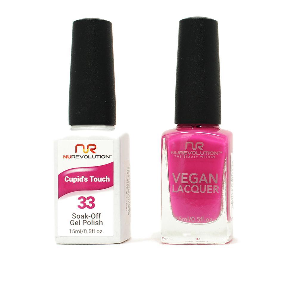 NuRevolution - Gel & Lacquer - Cupid's Touch - #33 - Gel & Lacquer Polish - Nail Polish at Beyond Polish