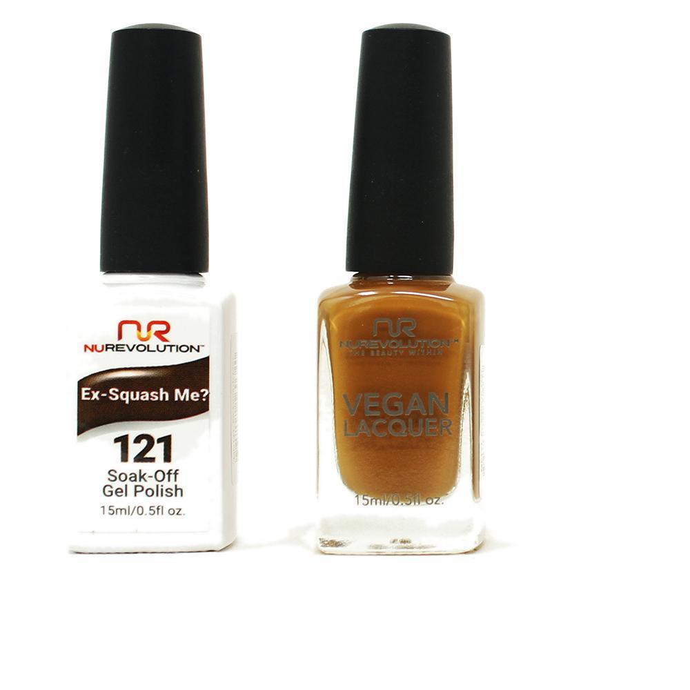 NuRevolution - Gel & Lacquer - Ex-Squash Me? - #121 - Gel & Lacquer Polish - Nail Polish at Beyond Polish
