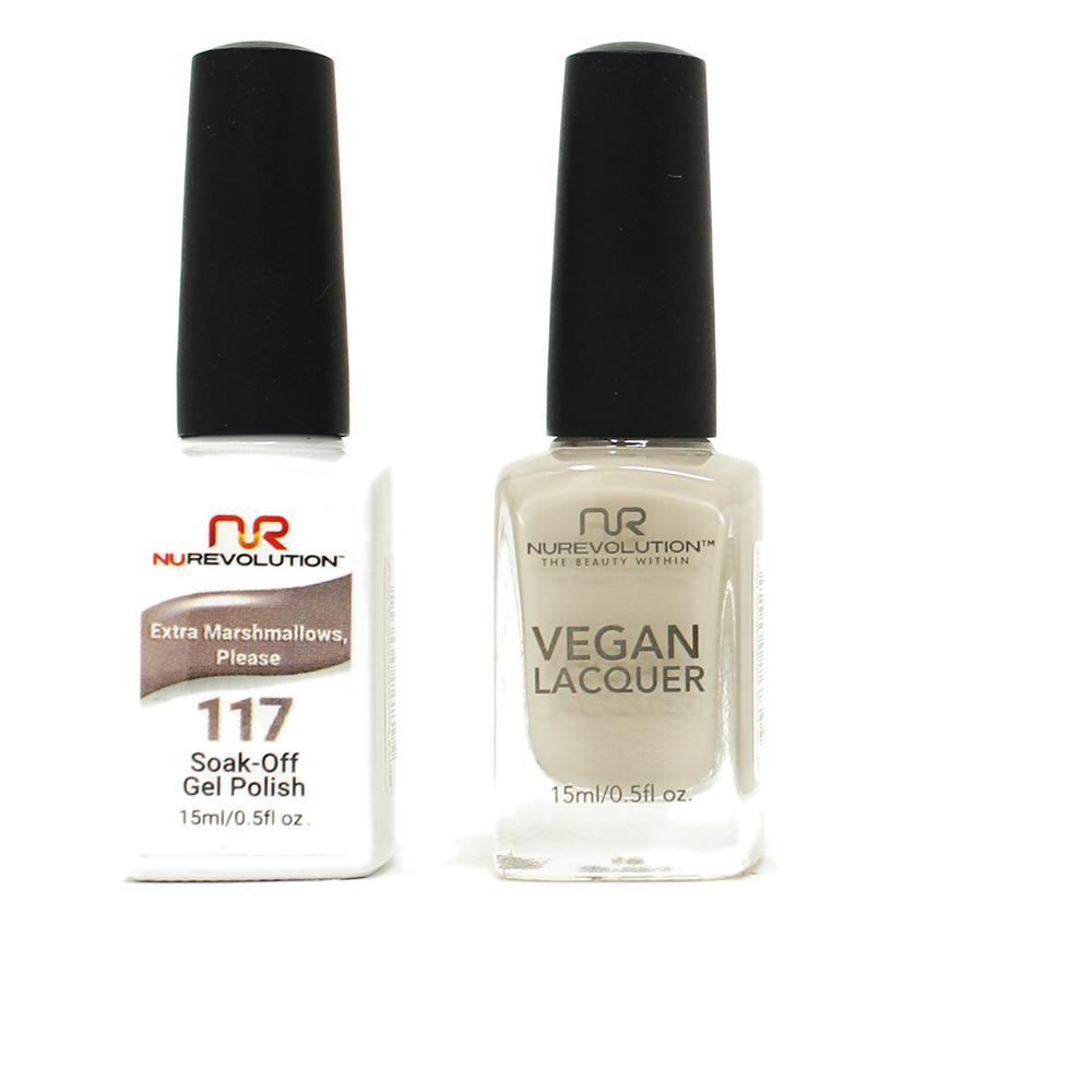 NuRevolution - Gel & Lacquer - Extra Marshmallow Please - #117 - Gel & Lacquer Polish - Nail Polish at Beyond Polish