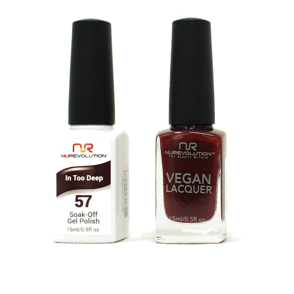NuRevolution - Gel & Lacquer - In Too Deep - #57 - Gel & Lacquer Polish - Nail Polish at Beyond Polish