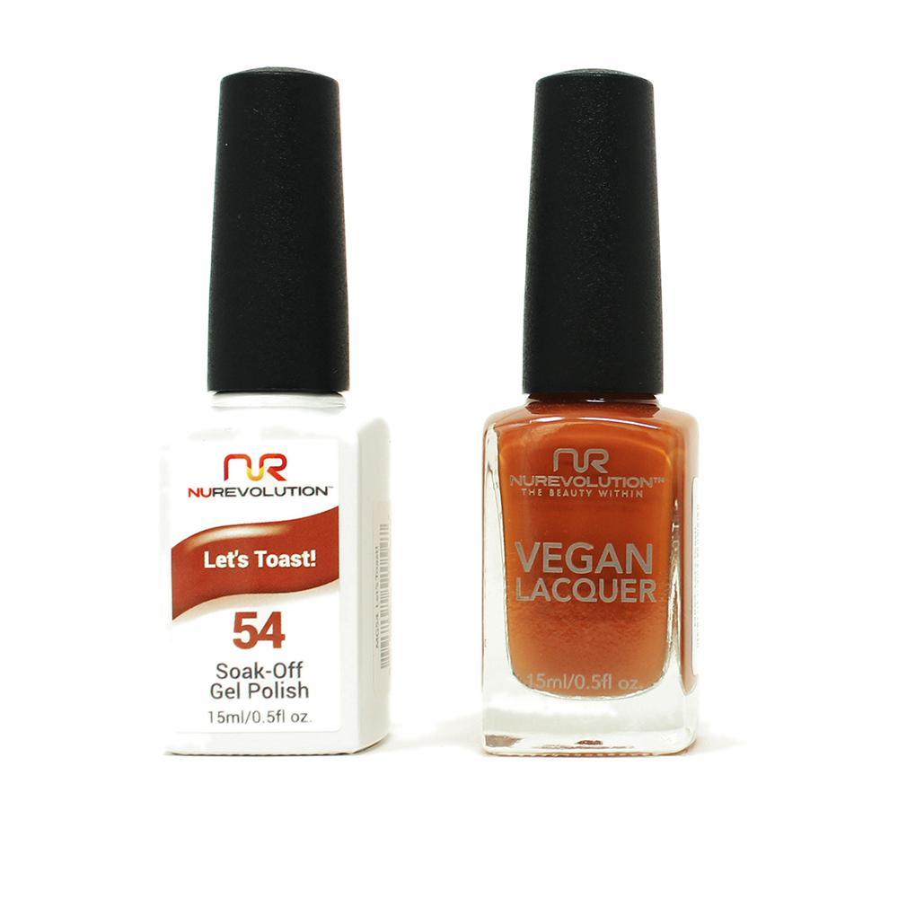 NuRevolution - Gel & Lacquer - Let's Toast! - #54 - Gel & Lacquer Polish - Nail Polish at Beyond Polish