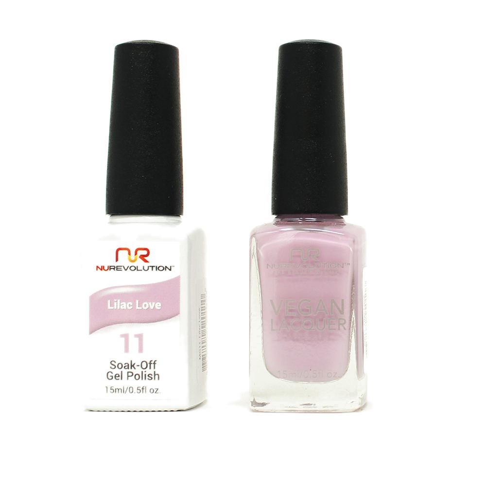 NuRevolution - Gel & Lacquer - Lilac Love - #11 - Gel & Lacquer Polish - Nail Polish at Beyond Polish